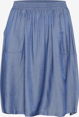 Kaffe Skirt 'Leonora' in Blue: front
