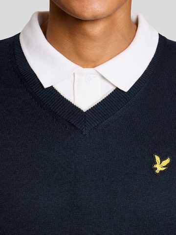 Lyle & Scott Sweater Vest in Blue