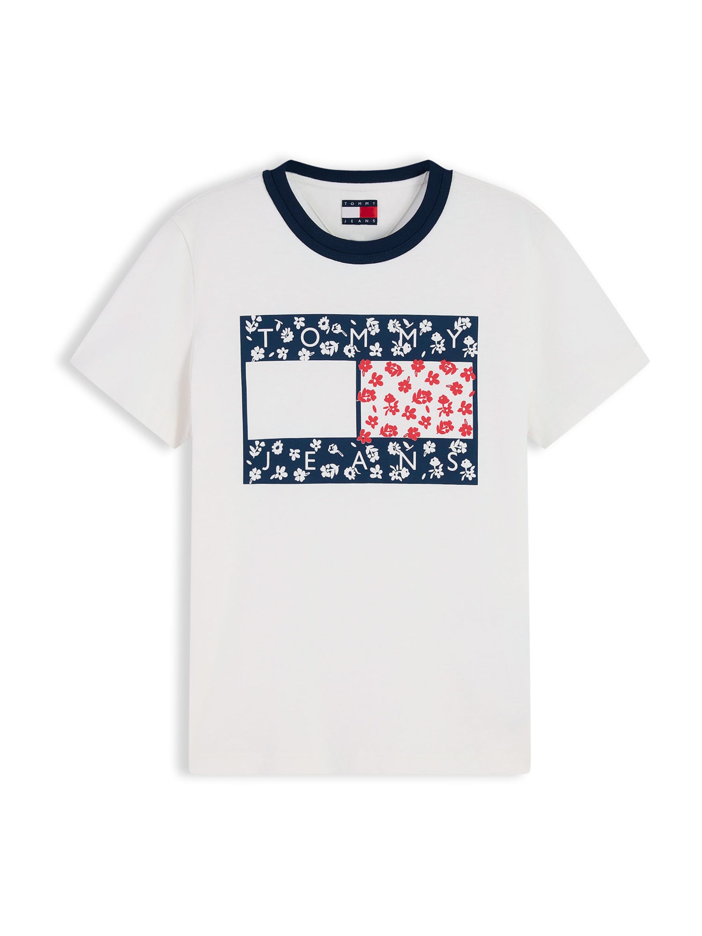 Maglietta di Tommy Jeans in bianco: frontale