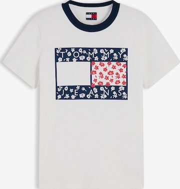 Maglietta di Tommy Jeans in bianco: frontale