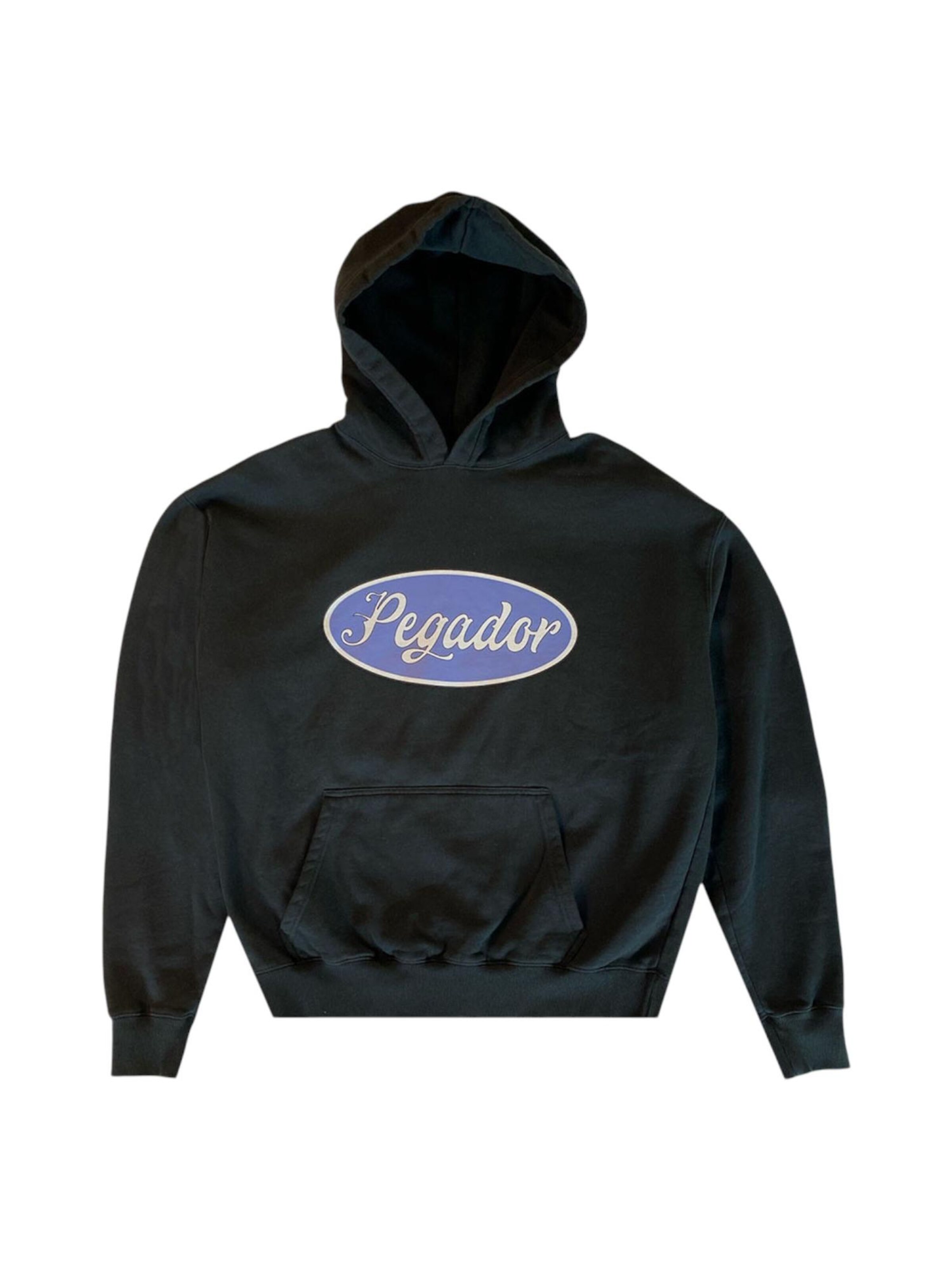Pegador Sweatshirt 'West' in Black: front