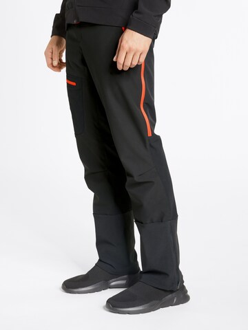 ZIENER Regular Workout Pants 'NAWO' in Red