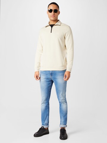 BOSSSweater majica 'Zetrust' - bež boja