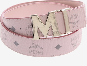 MCM Gürtel M in Pink: Vorderseite