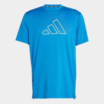 ADIDAS PERFORMANCE Funktionsshirt 'Train Icons' in Blau