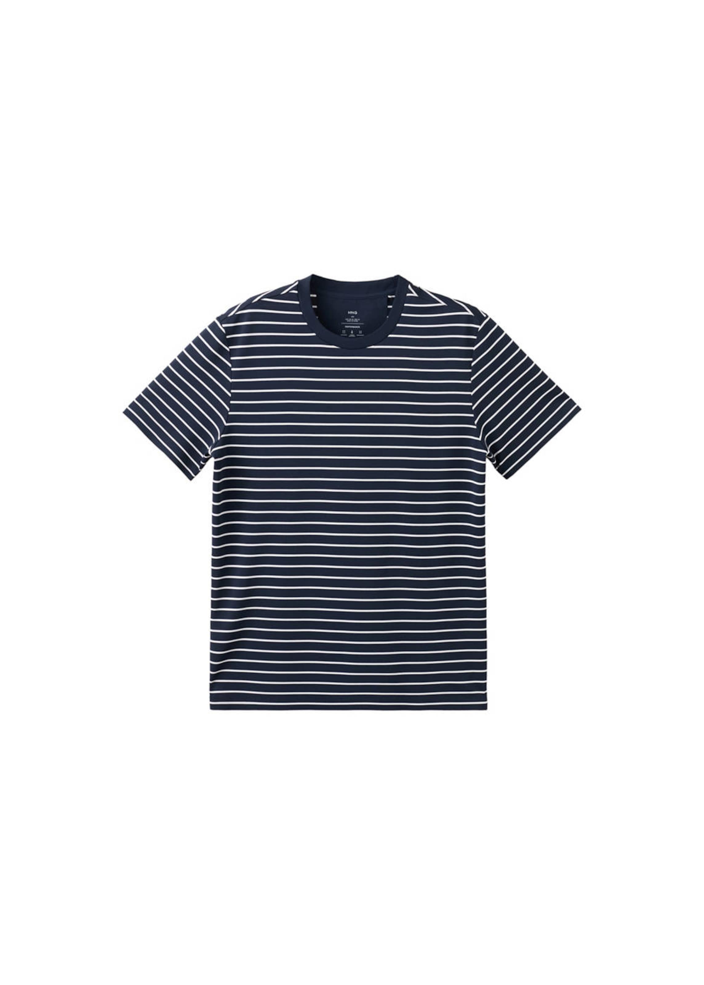 MANGO MAN Shirt 'Escalar' in Blue: front