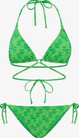 Shiwi Bikini 'Liz' in Groen: voorkant