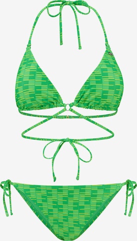 Bikini 'Liz' di Shiwi in verde: frontale