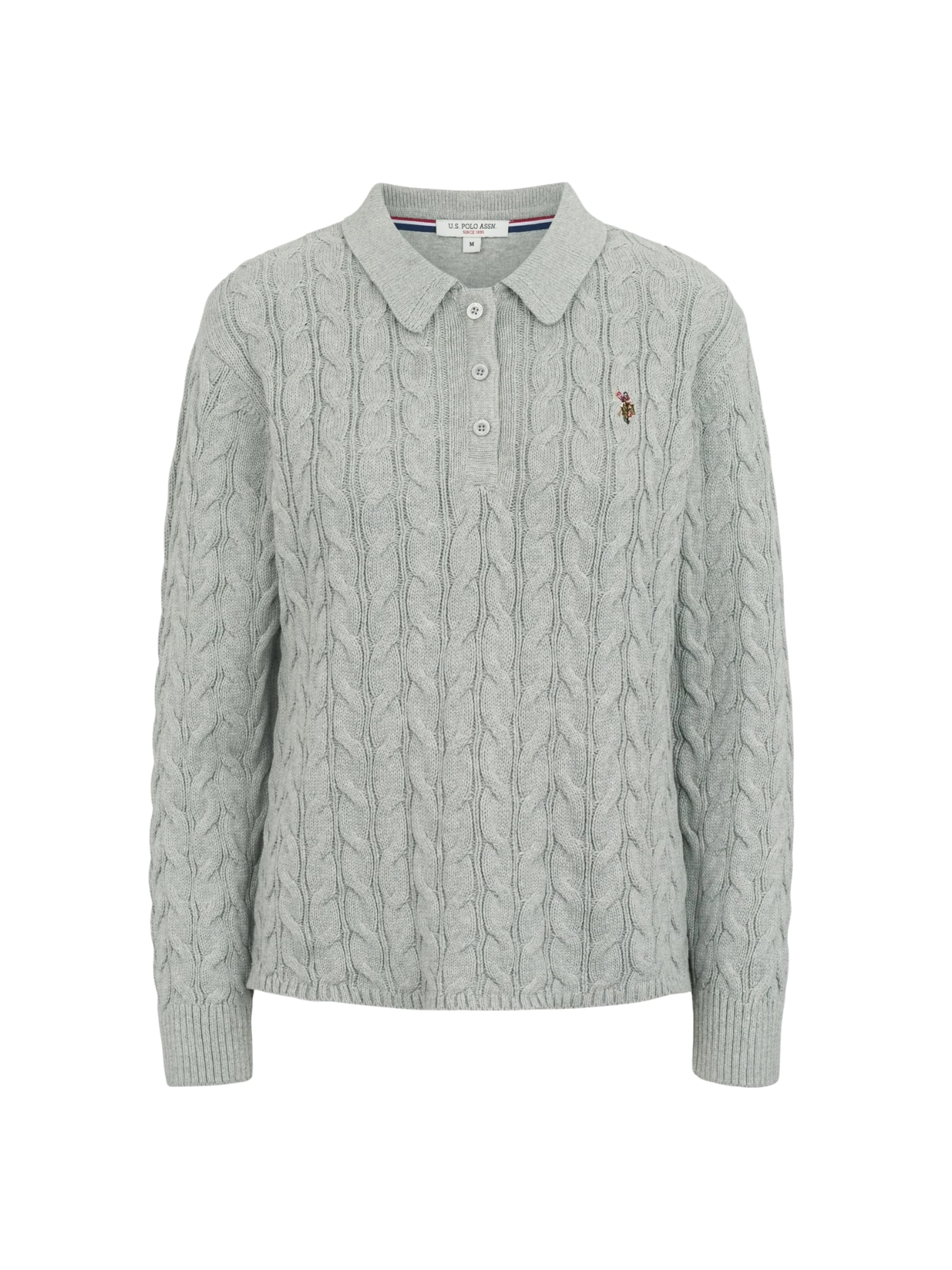 U.S. POLO ASSN. Neulepaita värissä harmaa: etupuoli