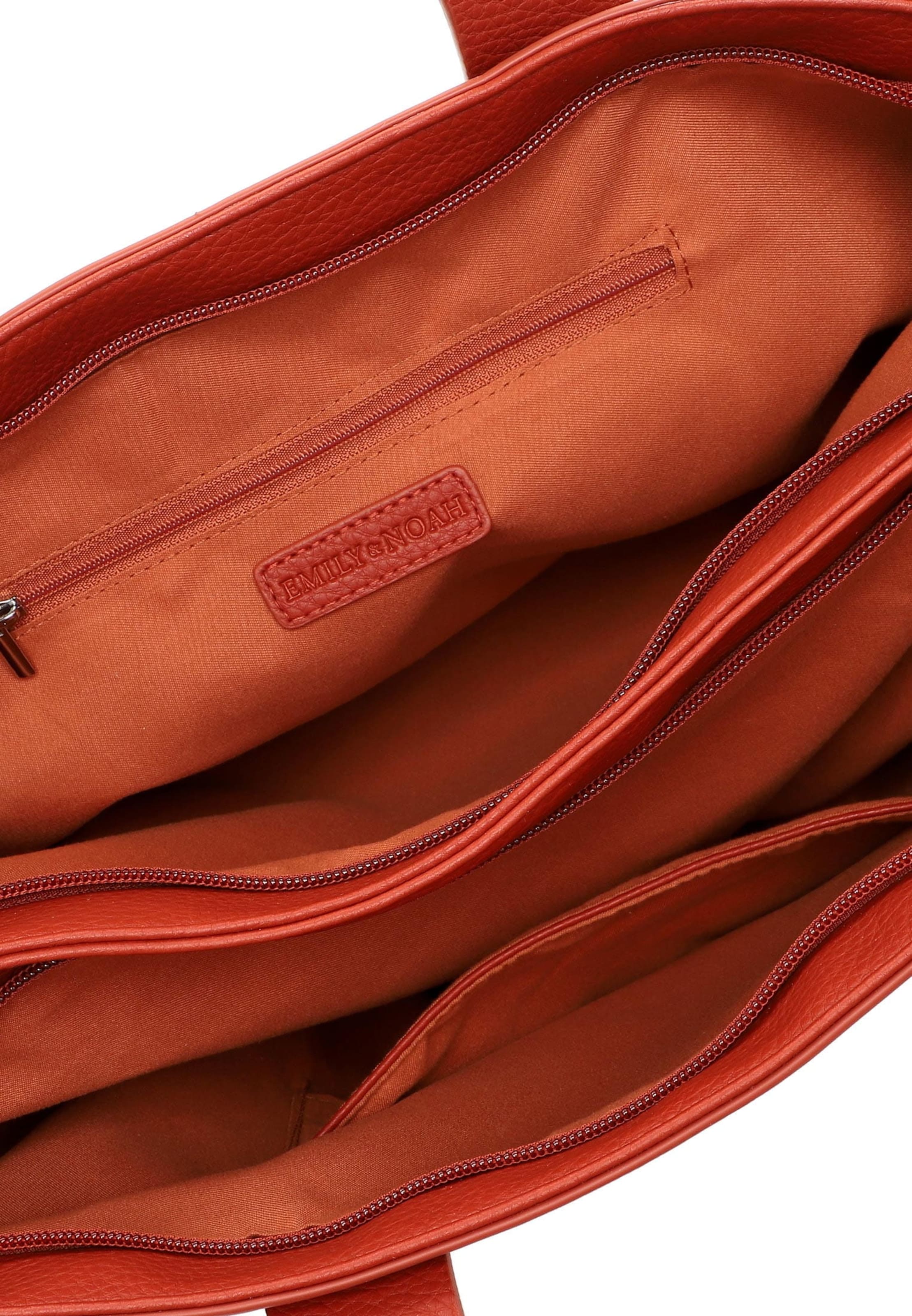 Emily & Noah Shopper in Orange