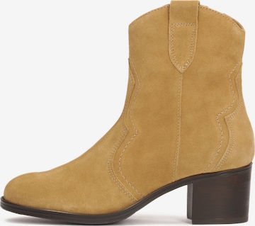 Bottes de cowboy Kazar en marron : devant