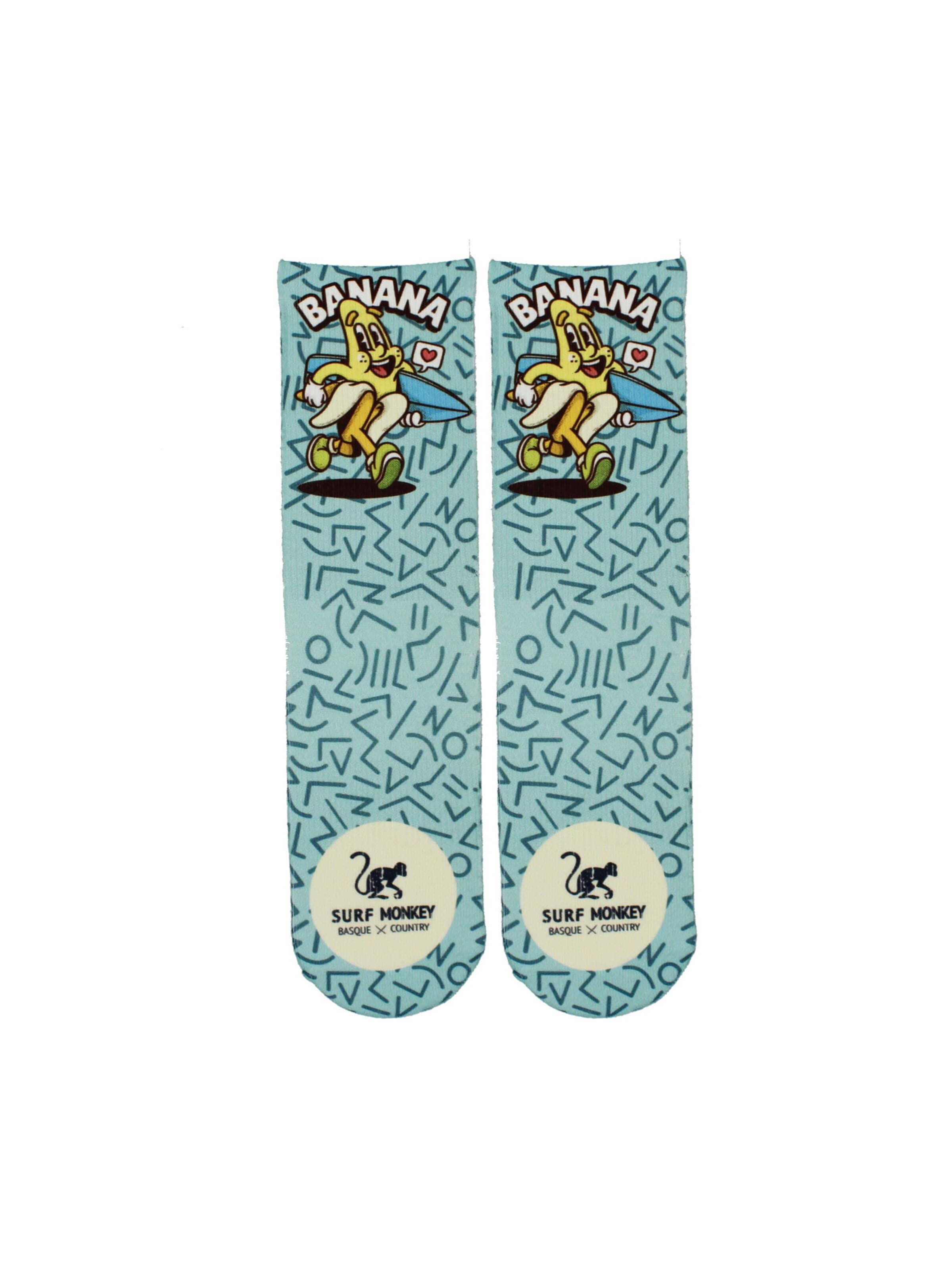 Surf Monkey Sports socks in Blue