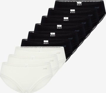 SLOGGI Panty 'GO Crush' in Schwarz: Vorderseite