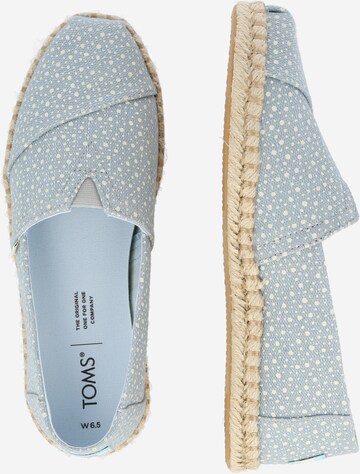 TOMS Espadrilky 'ALPARGATA ROPE' – modrá