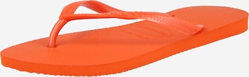 oranžinė HAVAIANAS Šlepetės per pirštą: priekis