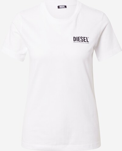 DIESEL T-Shirt 'SILY-INT' in schwarz / weiß, Produktansicht
