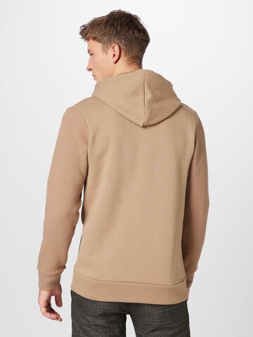 JACK & JONES Sweatshirt 'STAPLE' in Beige