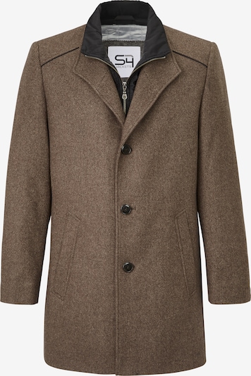 S4 Jackets Wollmantel in braun, Produktansicht