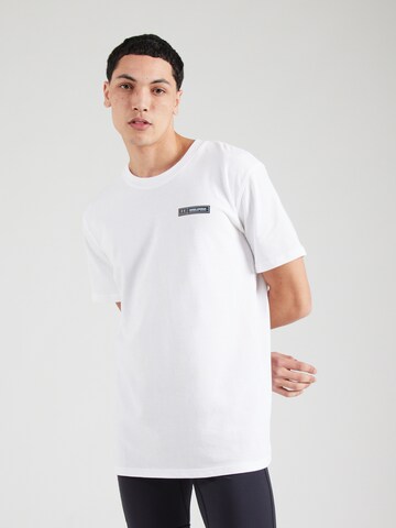 Maglia funzionale di UNDER ARMOUR in bianco: frontale