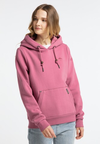 DreiMaster Maritim Sweatshirt in Pink: front
