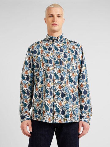 Lindbergh Regular fit Button Up Shirt in Mixed colours: front