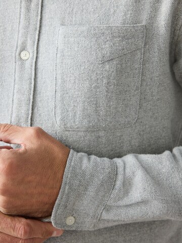 Next Regular Fit Hemd in Grau