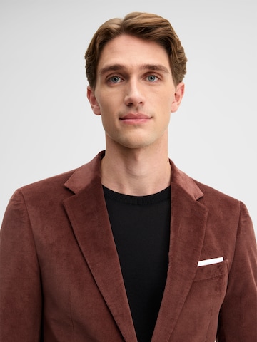 STRELLSON Slim fit Business-colbert in Rood