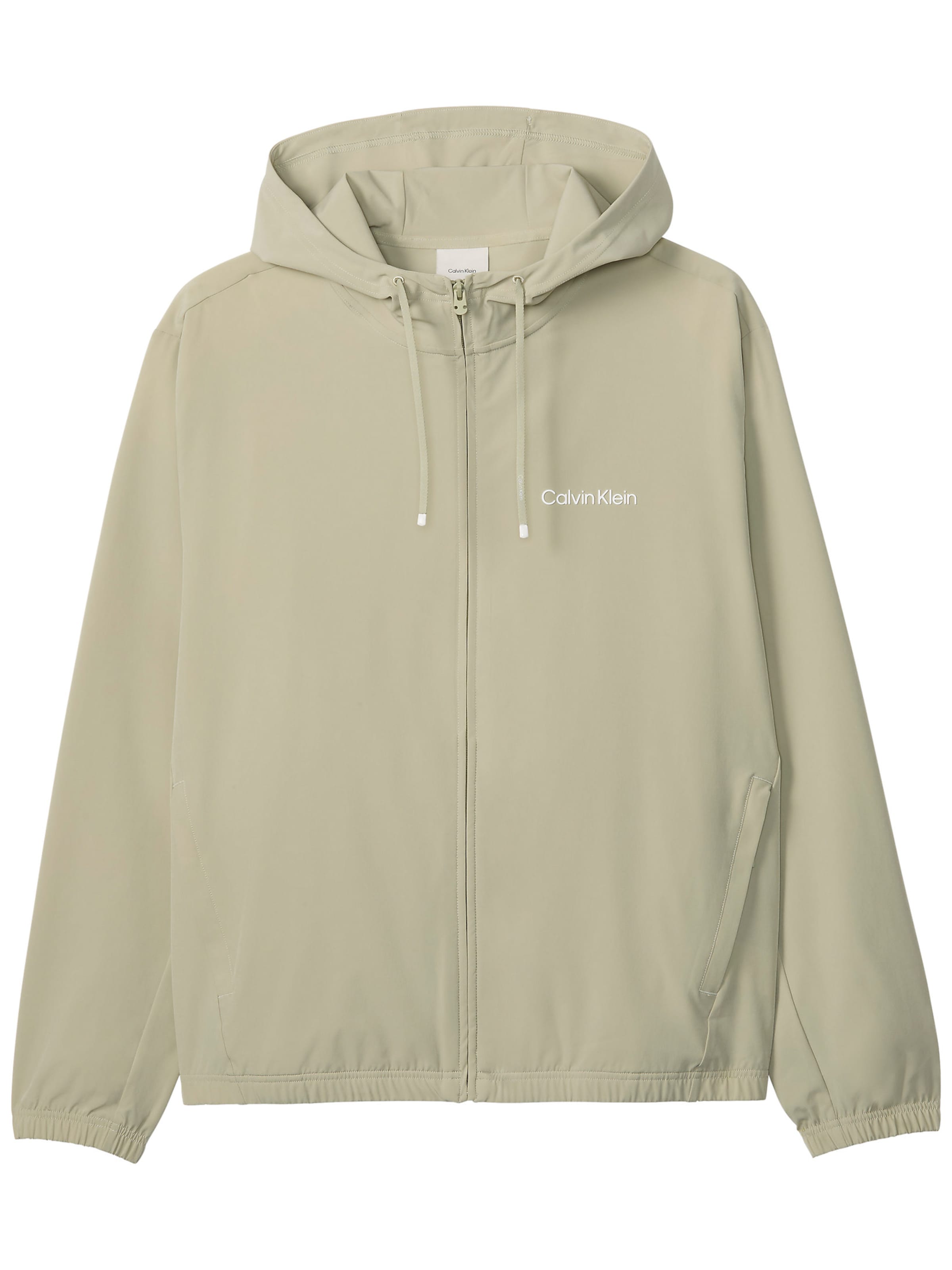 Veste de sport Calvin Klein Sport en gris : devant