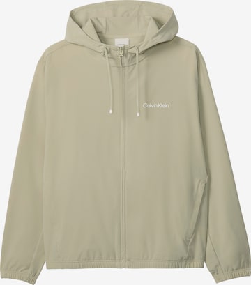 Veste mi-saison Calvin Klein Sport en gris : devant