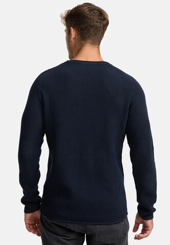 INDICODE JEANS Sweater ' Petri ' in Blue