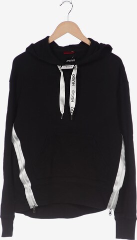 HUGO Red Sweatshirt & Zip-Up Hoodie in S in Black: front