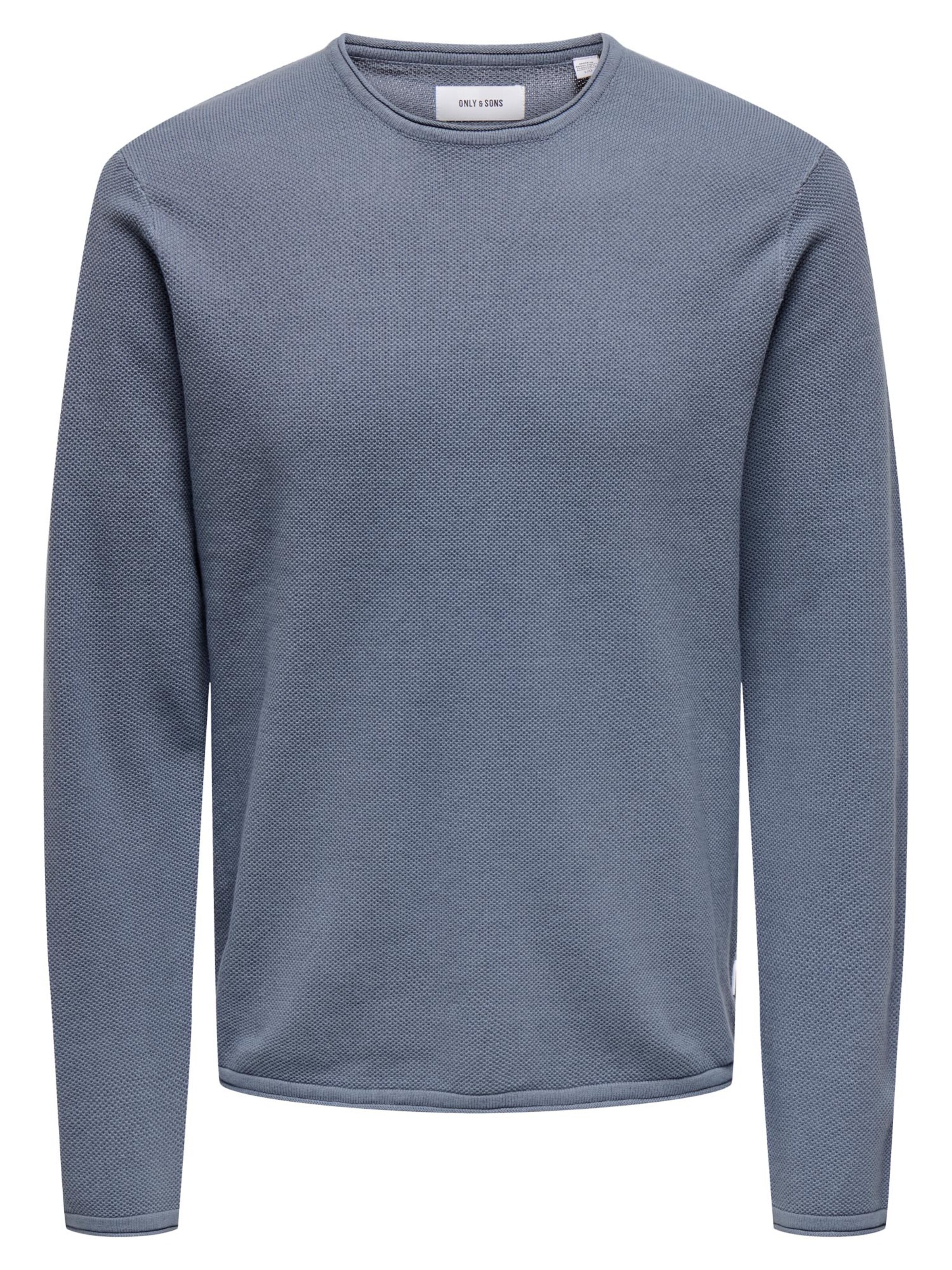 Only & Sons Sweater 'Felix' in Blue: front