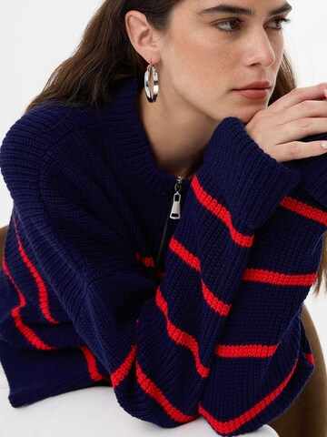 Hiccup Sweter 'Pullover' w kolorze niebieski