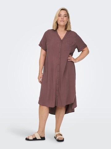 Robe-chemise ONLY Carmakoma en violet