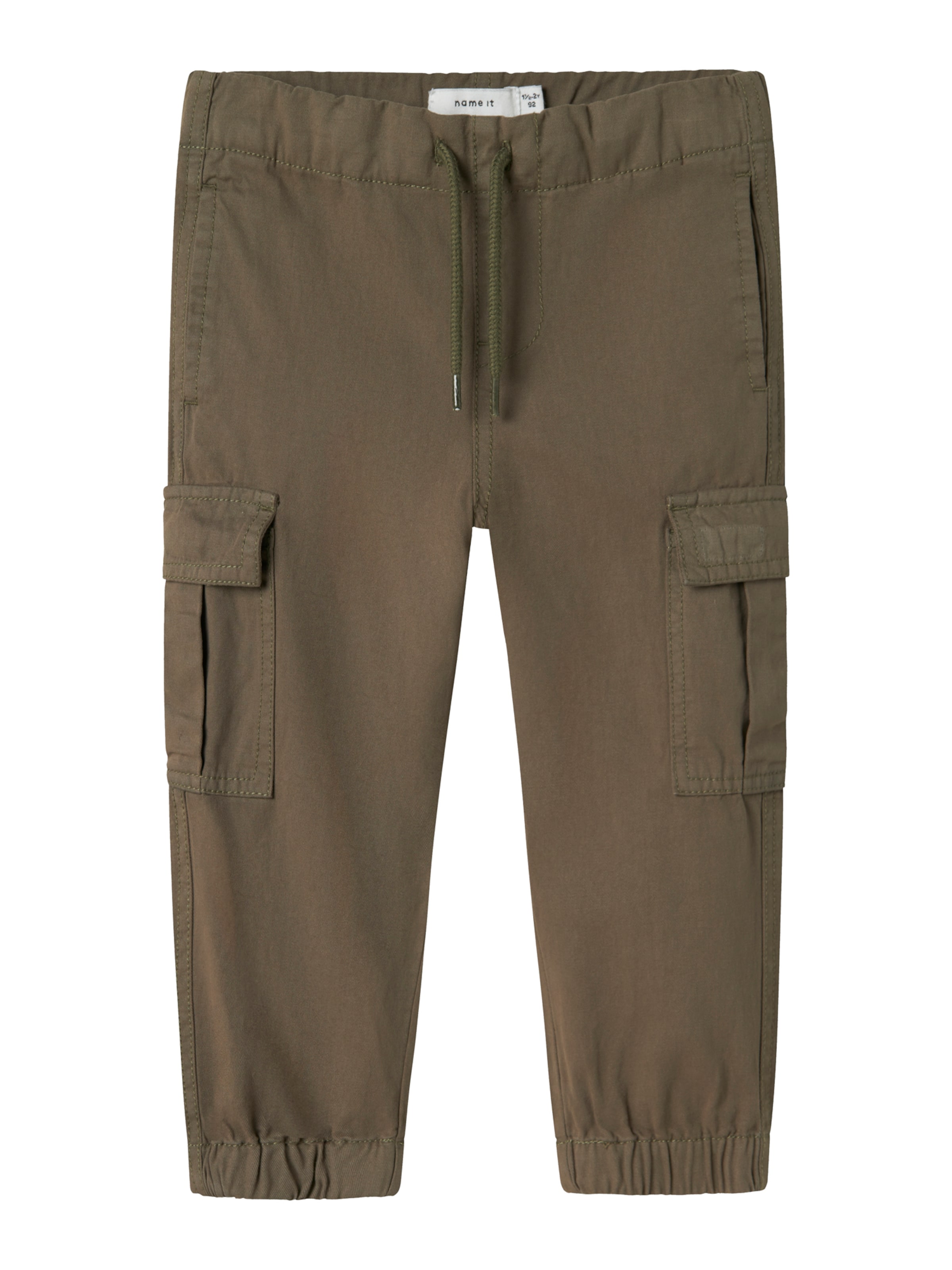 zaļš NAME IT Pakapēniski sašaurināts piegriezums Bikses 'NMMRYAN': no priekšpuses