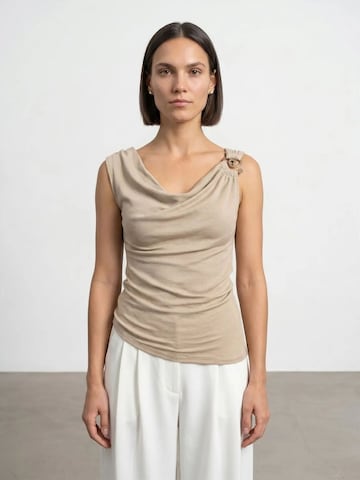 Dilvin Blouse 'Blusen' in Beige