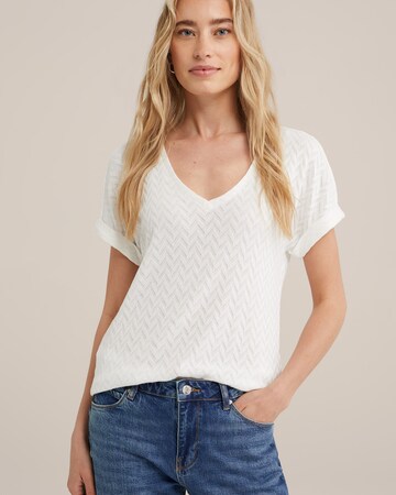 WE Fashion Shirt in White: front
