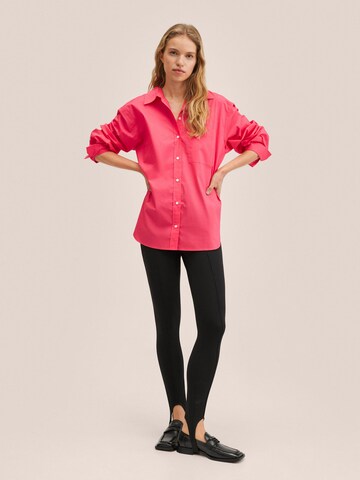 MANGO Bluse 'Juanes' in Pink