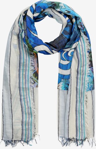 CODELLO Scarf in Blue: front