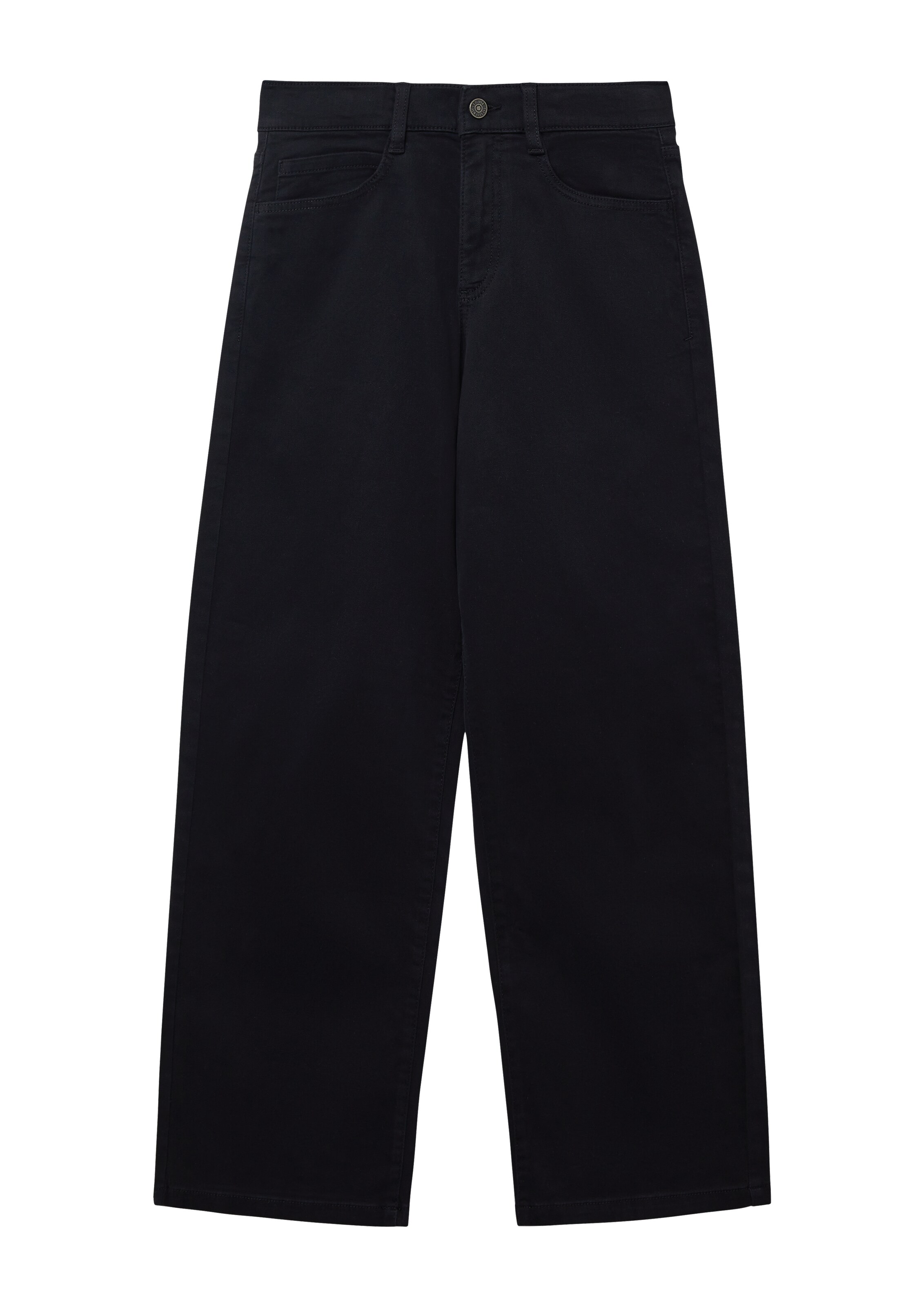 Wide Leg Pantalon s.Oliver en noir : devant