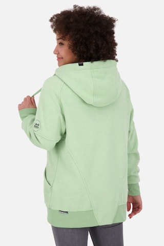 Alife and Kickin Sweat jacket 'MariaAK' in Green