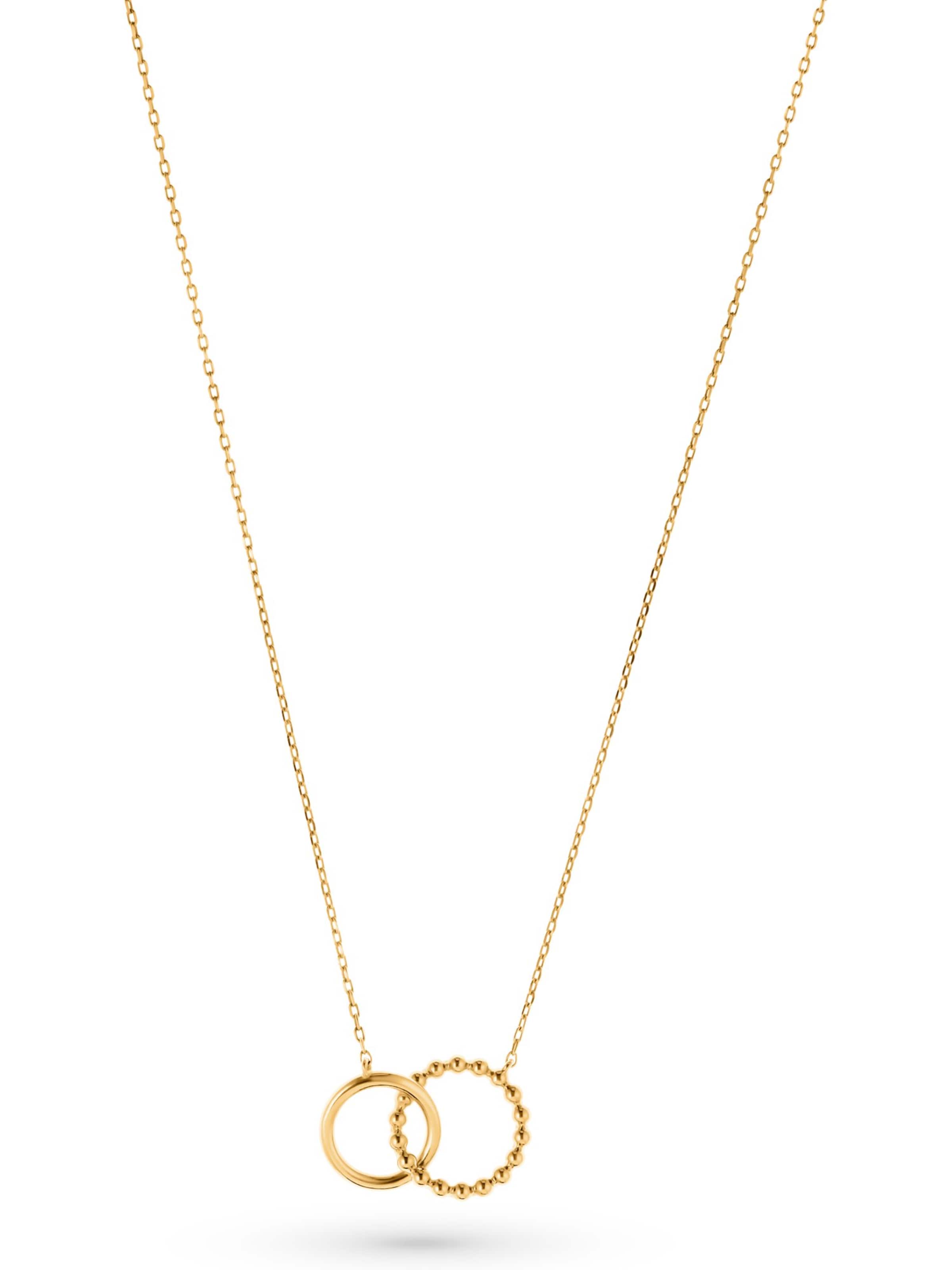 CHRIST Necklace in Gold: front