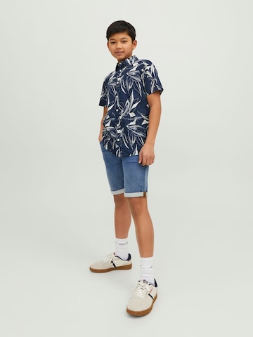 Jack & Jones Junior تقليدي جينز 'Rick' بلون أزرق