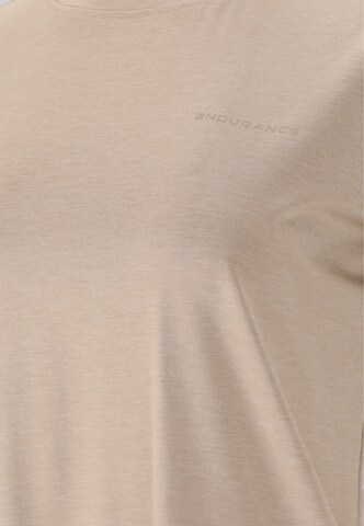 ENDURANCE Performance shirt 'Maje' in Beige