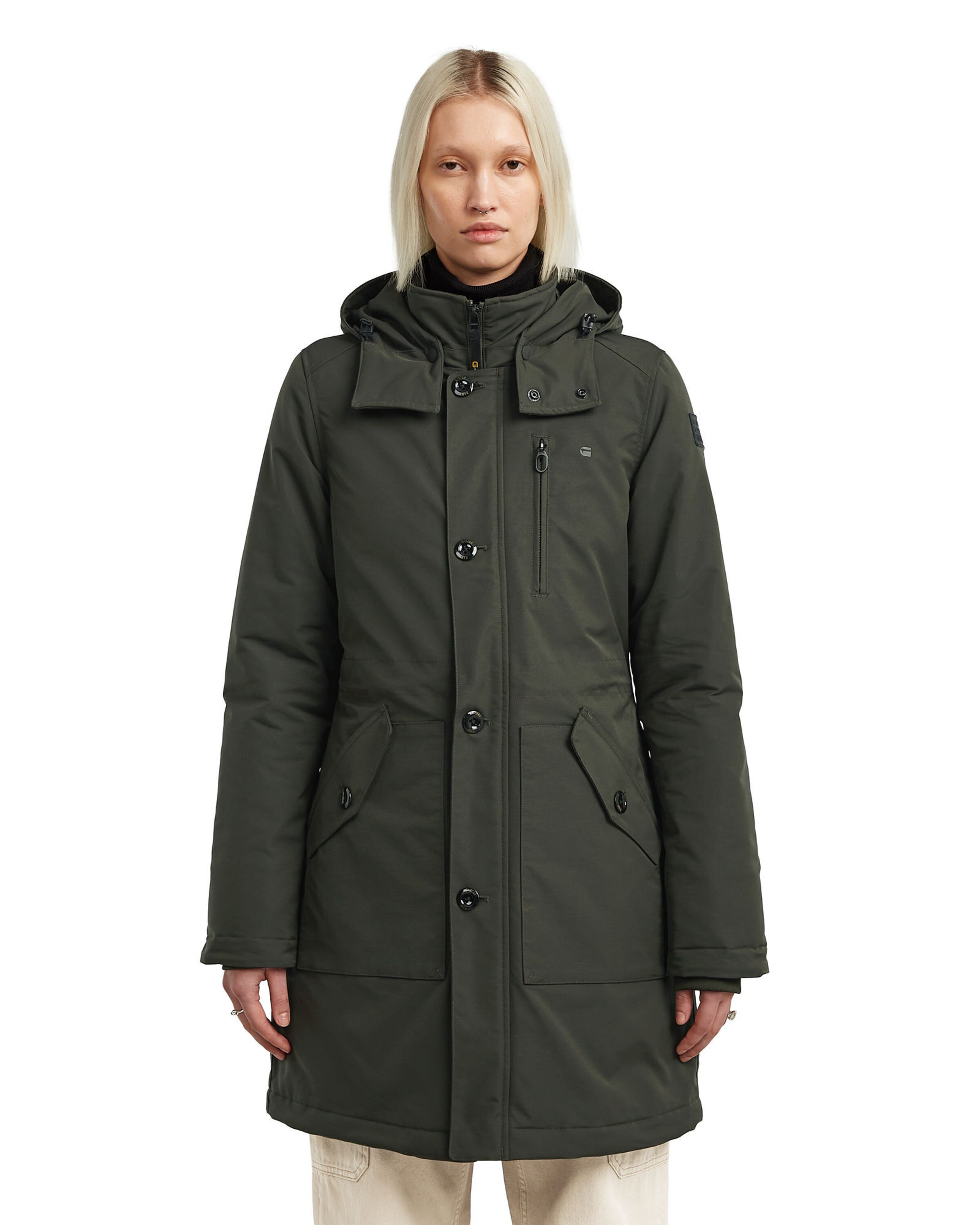 Parka d’hiver 'Vogan 2.0' G-STAR en vert : devant
