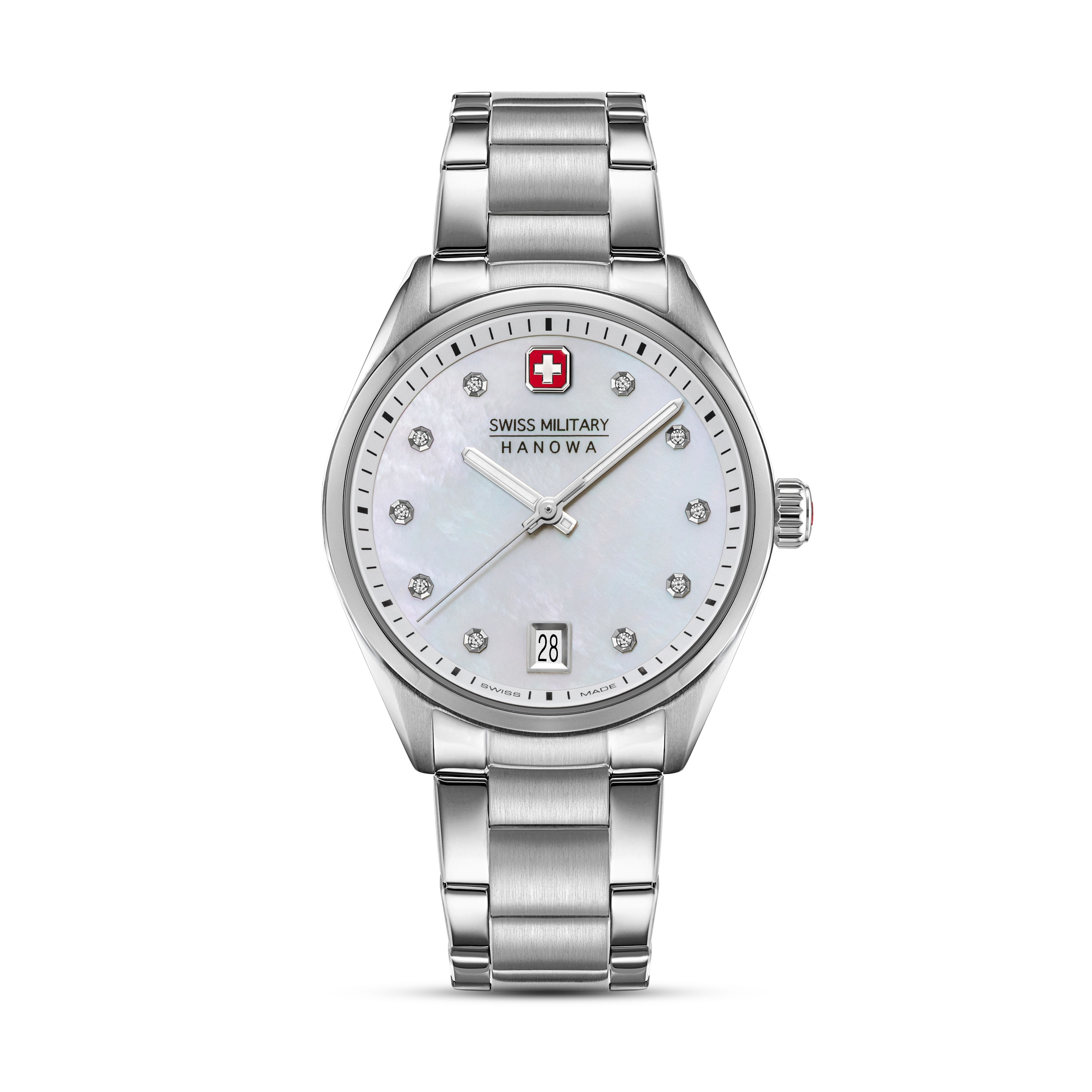 SWISS MILITARY HANOWA Analog watch in Silver: front