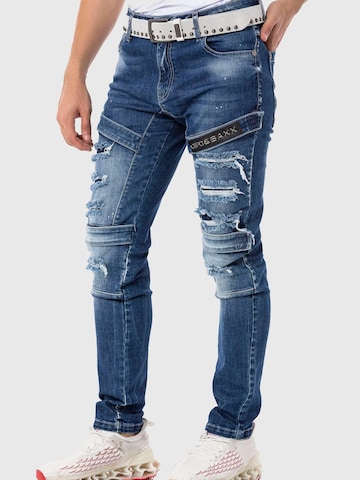 CIPO & BAXX Slim fit Jeans in Blue: front