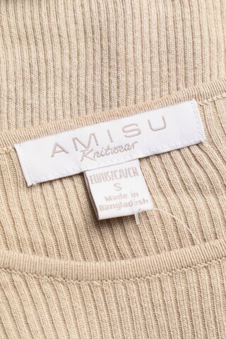 Amisu 3/4-Arm-Shirt S in Beige