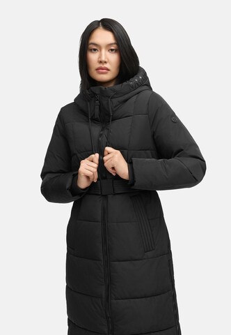 Cappotto invernale 'Herbstnebel 14' di NAVAHOO in nero