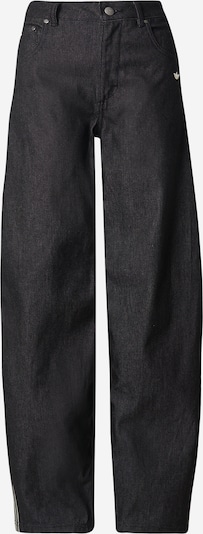 Džinsai 'ESS' iš ADIDAS ORIGINALS, spalva – juoda / balta, Prekių apžvalga